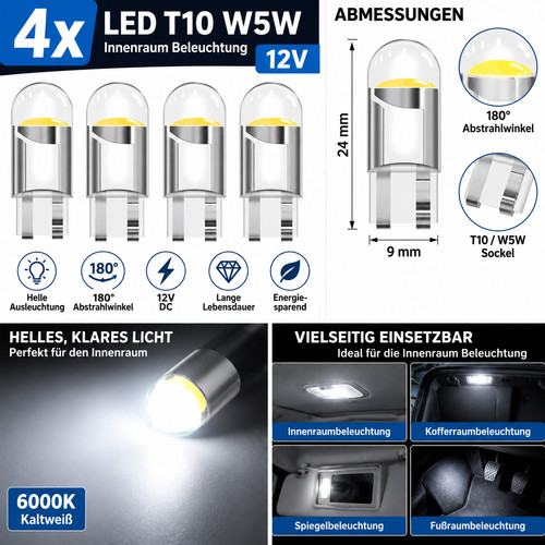 Led lampe birne t10 - led,