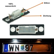 2X LED Kennzeichenbeleuchtung