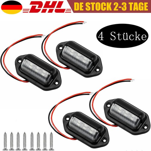 Led kennzeichenleuchte - 4x,