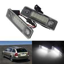 2X Kennzeichen Beleuchtung