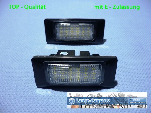 Led set kennzeichenbeleuchtung - led,