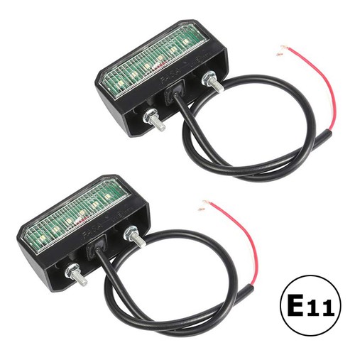 2pc led kennzeichenbeleuchtung - led,