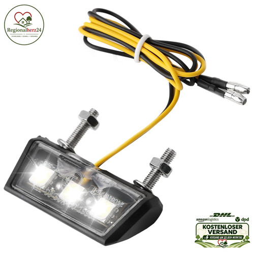 Led kennzeichenbeleuchtung 12v - led,