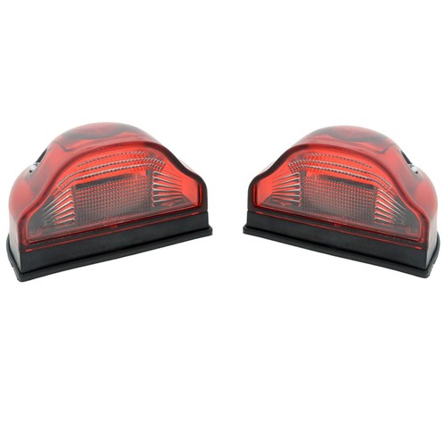 Kennzeichenbeleuchtung rot - 2x,